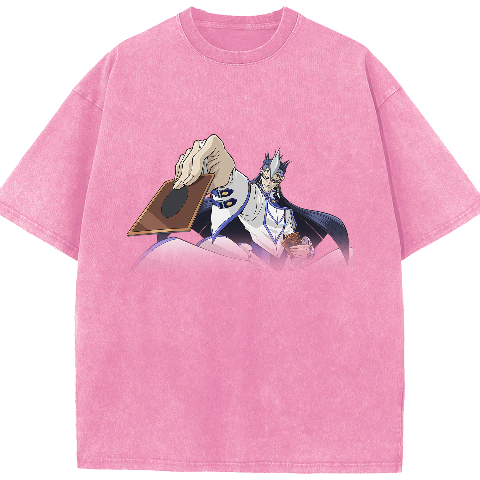 （画像用） 遊☆戯☆王 Yu-Gi-Oh! 綿100% ヴィンテージ風 半袖Tシャツ（フロントプリント）